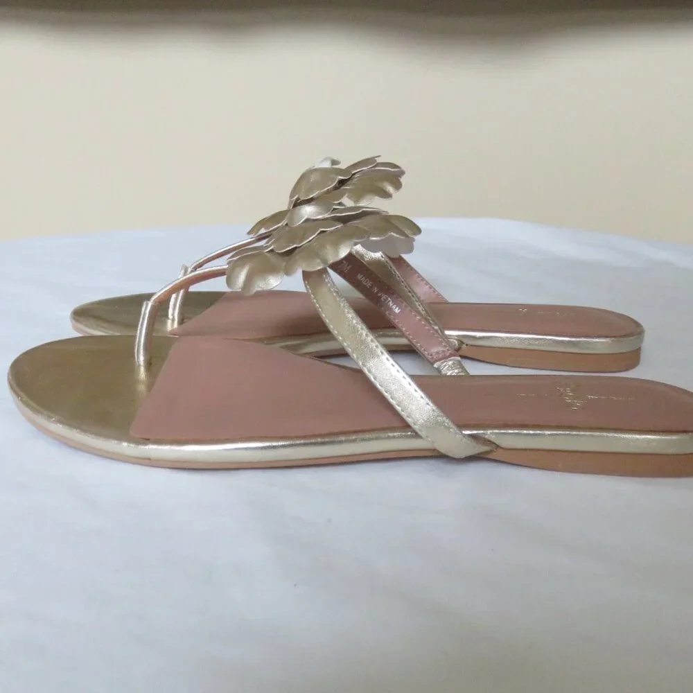 Linea Paolo slip-on flat sandals 7M NWT